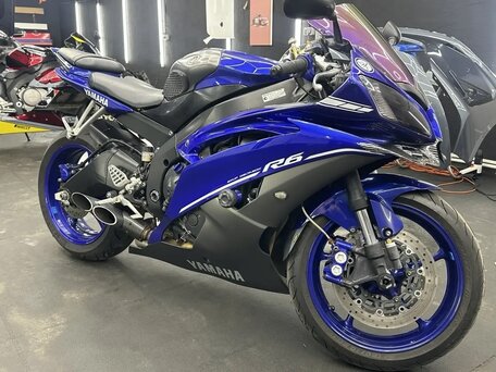 2013 Yamaha YZF-R6, синий, 650000 рублей, вид 3