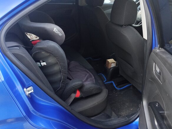 2013 Chevrolet Aveo II, синий, 600000 рублей - вид 8