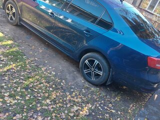 2014 Volkswagen Jetta VI Рестайлинг, синий, 595000 рублей, вид 5