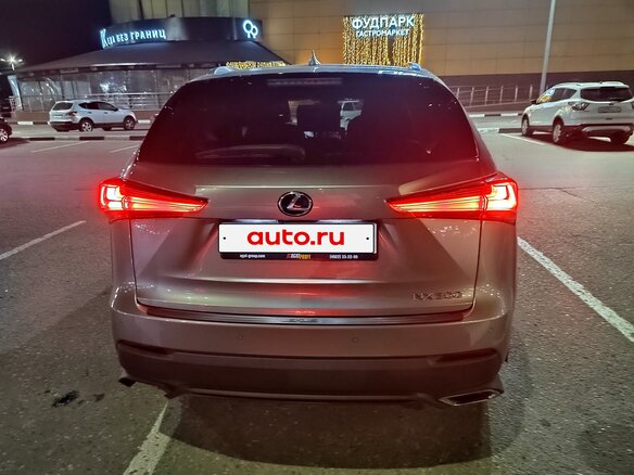 2017 Lexus NX 300 I Рестайлинг, серый, 2790000 рублей - вид 8