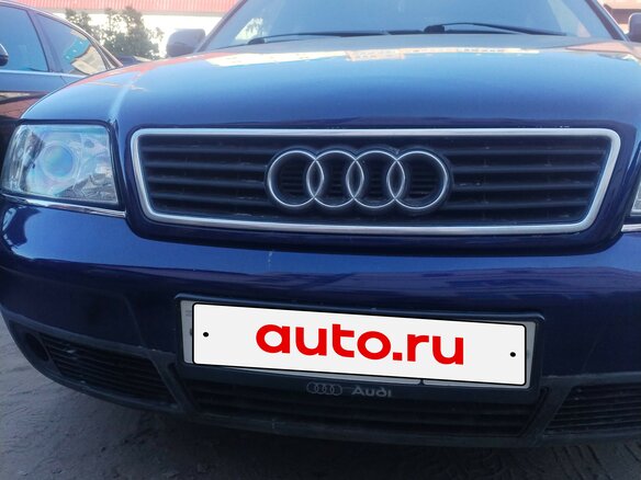1998 Audi A6 II (C5), синий, 450000 рублей