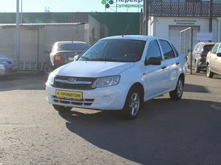 2013 Lada (ВАЗ) Granta I, белый, 299000 рублей, вид 1