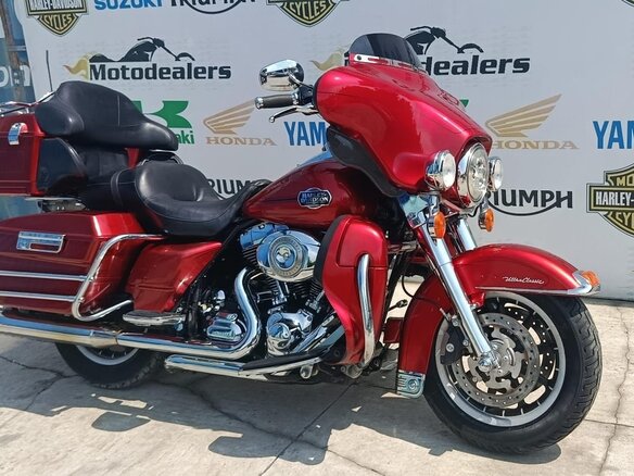 2008 Harley-Davidson Electra Glide, красный, 670000 рублей - вид 8