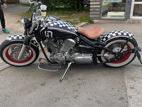 1999 Yamaha XVS1100, чёрный, 420000 рублей, вид 2