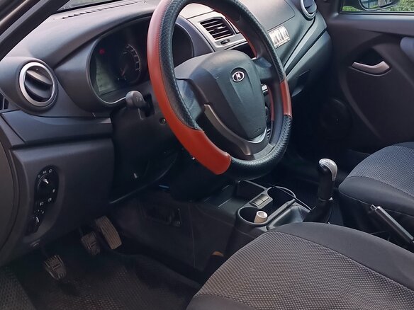 2015 Lada (ВАЗ) Kalina II, коричневый, 380000 рублей - вид 7