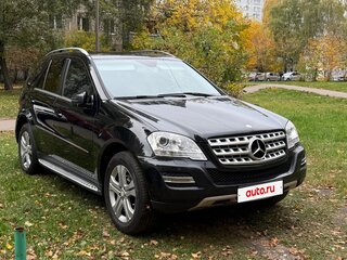 2010 Mercedes-Benz M-Класс 350 II (W164) Рестайлинг, чёрный, 1525000 рублей, вид 1