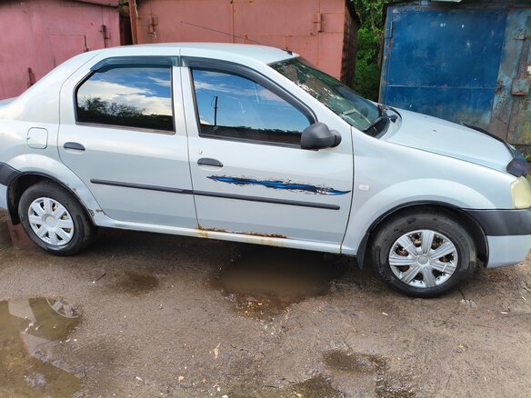 2007 Renault Logan I, серый - вид 5