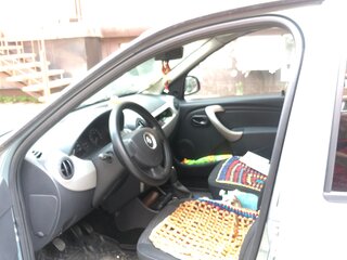 2012 Renault Logan I Рестайлинг, синий, 425000 рублей, вид 5
