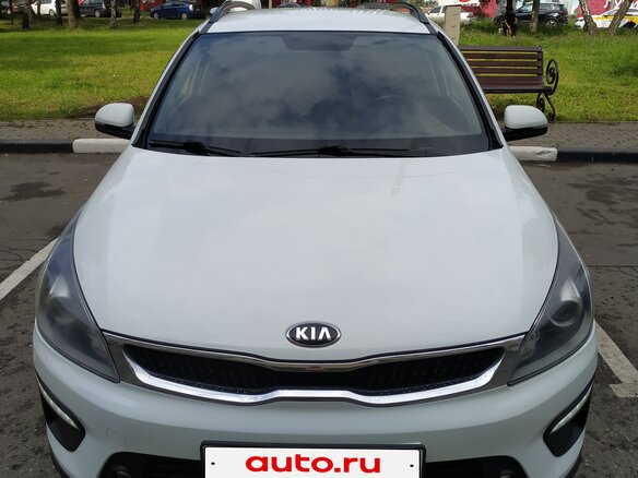 2019 Kia Rio X-Line IV, белый, 1070000 рублей