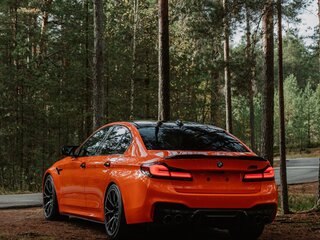2018 BMW M5 VI (F90), оранжевый, 8000000 рублей, вид 5