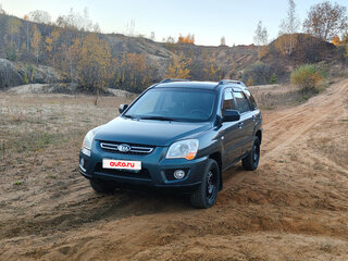 2009 Kia Sportage II Рестайлинг, зелёный, 700000 рублей, вид 3