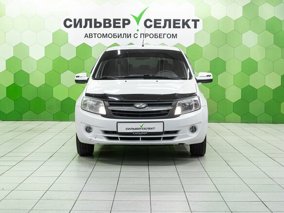2013 Lada (ВАЗ) Granta I, белый - вид 2
