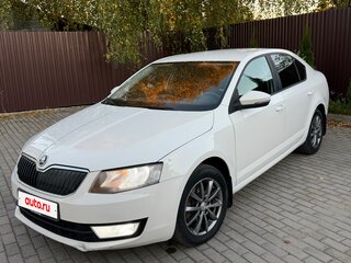 2013 Skoda Octavia III (A7), белый, 590000 рублей, вид 2