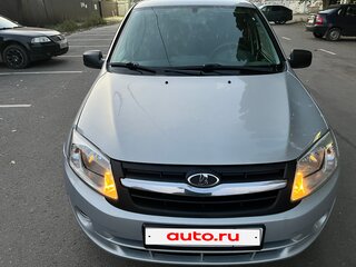 2012 Lada (ВАЗ) Granta I, серебристый, 387000 рублей, вид 1