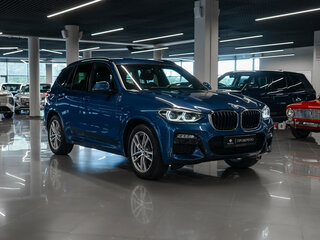2018 BMW X3 30i xDrive III (G01), синий, 4230000 рублей, вид 2