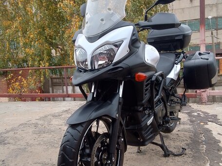 2014 Suzuki V-Strom DL 650, белый, 670000 рублей, вид 2