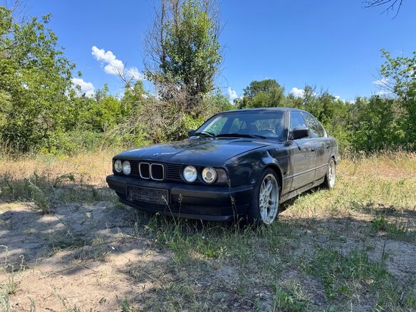 1992 BMW 5 серии 525i III (E34), серый - вид 12