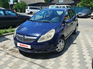 2007 Opel Corsa D, синий, 430000 рублей, вид 1