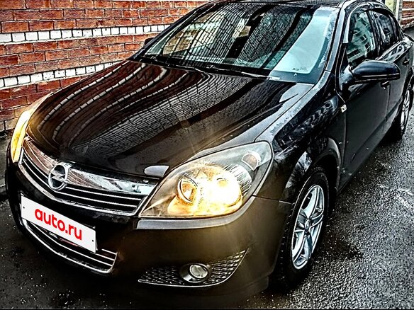 2010 Opel Astra H Рестайлинг, чёрный, 415000 рублей
