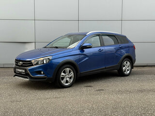 2021 Lada (ВАЗ) Vesta SW Cross I, синий, 1129000 рублей, вид 2