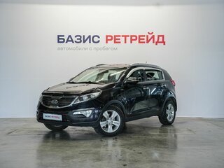 2012 Kia Sportage III, чёрный, 1369000 рублей, вид 1