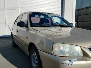 2006 Hyundai Accent ТагАЗ II, бежевый, 230000 рублей, вид 4