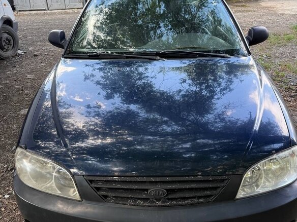 2009 Kia Spectra I Рестайлинг 2, синий, 200000 рублей - вид 2