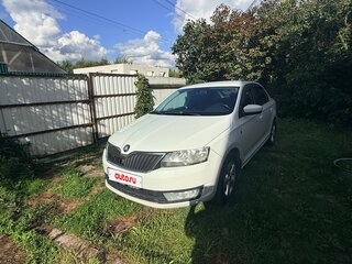 2014 Skoda Rapid I, белый, 760000 рублей, вид 5