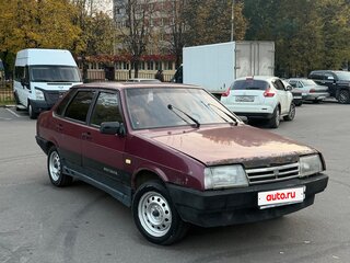 1999 Lada (ВАЗ) 21099, красный, 65000 рублей, вид 2