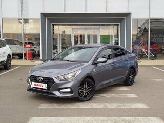 2019 Hyundai Solaris II, чёрный, 1430000 рублей, вид 1