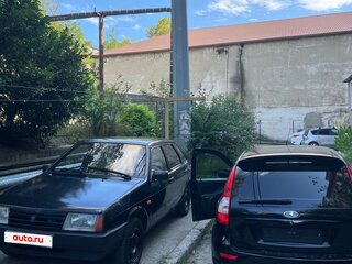 2004 Lada (ВАЗ) 21099, чёрный, 150000 рублей, вид 3