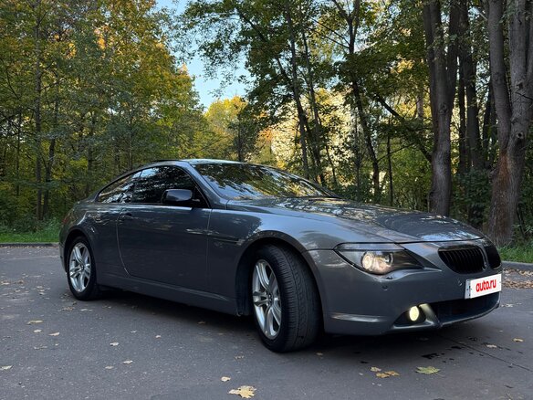 2007 BMW 6 серии 630i II (E63/E64), серый - вид 4