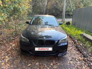 2003 BMW 5 серии 530i V (E60/E61), чёрный, 830000 рублей, вид 2