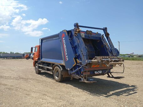 2024 КамАЗ Мусоровоз/Мультилифт, оранжевый, 5581950 рублей, вид 4