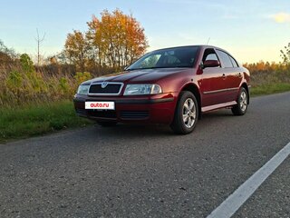 2008 Skoda Octavia I (A4) Рестайлинг, пурпурный, 449000 рублей, вид 1