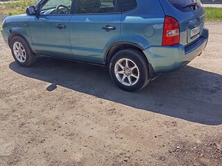 2007 Hyundai Tucson I, голубой, 590000 рублей, вид 5