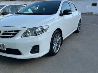 2012 Toyota Corolla X (E140, E150) Рестайлинг, белый, 1150000 рублей, вид 2