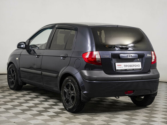 2007 Hyundai Getz I Рестайлинг, серый - вид 7