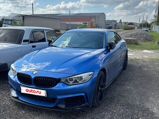 2015 BMW 4 серии 420d F32/F33/F36, синий, 2600000 рублей, вид 2