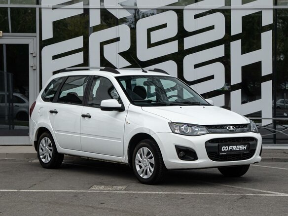 2018 Lada (ВАЗ) Kalina II, белый, 620000 рублей
