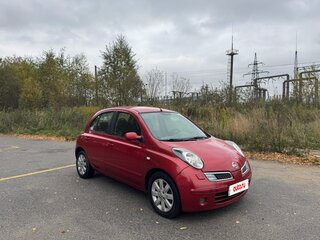 2008 Nissan Micra III (K12), красный, 350000 рублей, вид 1