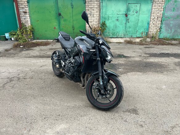 2018 Kawasaki Z 900, чёрный, 830000 рублей - вид 10