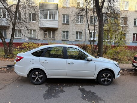 2024 Lada (ВАЗ) Granta I Рестайлинг, белый, 820000 рублей, вид 4
