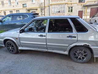 2008 Lada (ВАЗ) 2115, серебристый, 100000 рублей, вид 4