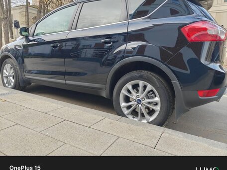 2012 Ford Kuga I, чёрный, вид 4