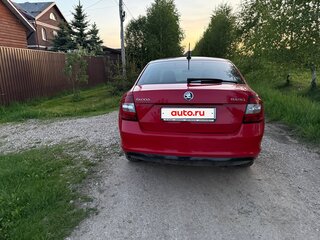 2018 Skoda Rapid I Рестайлинг, красный, 1300000 рублей, вид 5