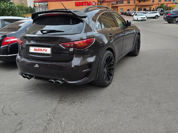 2011 Infiniti FX FX37 II (S51) Рестайлинг, коричневый - вид 6