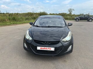 2012 Hyundai Elantra V (MD), чёрный, 800000 рублей, вид 1