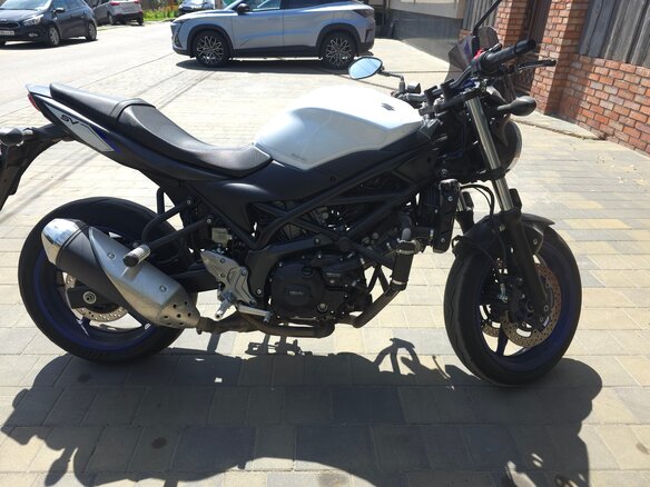 2017 Suzuki SV 650, белый, 550000 рублей - вид 2