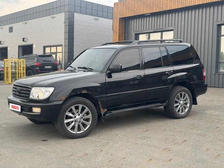 2000 Toyota Land Cruiser 100 Series, чёрный, 1350000 рублей, вид 3